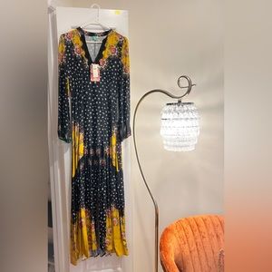 Beautiful black maxi dress.